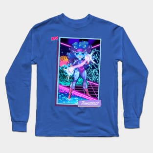 Saturday Morning Tarot XIV Temperance Long Sleeve T-Shirt